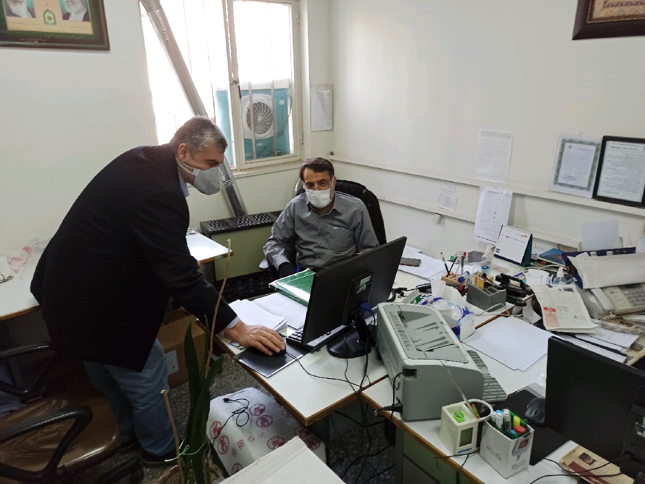 بازدید جانشین کانون تهران بزرگ از دفتر نمایندگی جنوب شرق