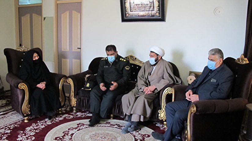 دیدار با خانواده محترم شهید ناجا هرمز بهرامی