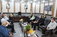 دیدار رئیس کانون بازنشستگان استان خوزستان با فرمانده انتظامی استان
