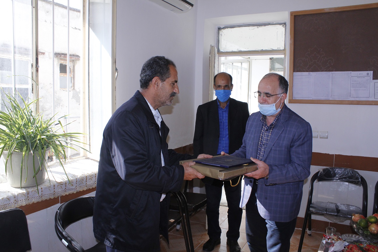 بازدید رئیس کانون گلستان از دفتر نمایندگی شهرستان بندرگز