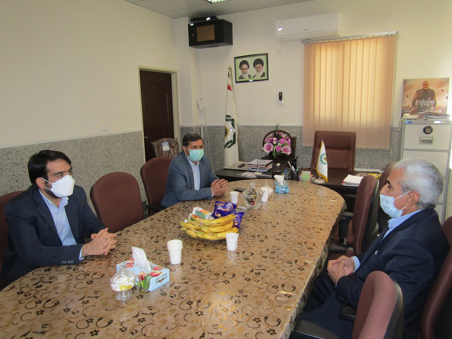 دیدار مدیرکل تامین اجتماعی استان کرمان با رئیس کانون بازنشستگان استان