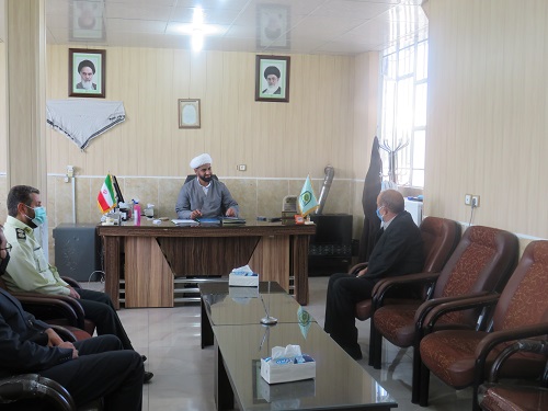 رئیس کانون بازنشستگان استان با ریاست عقیدتی سیاسی فرماندهی انتظامی استان دیدار و ملاقات کرد