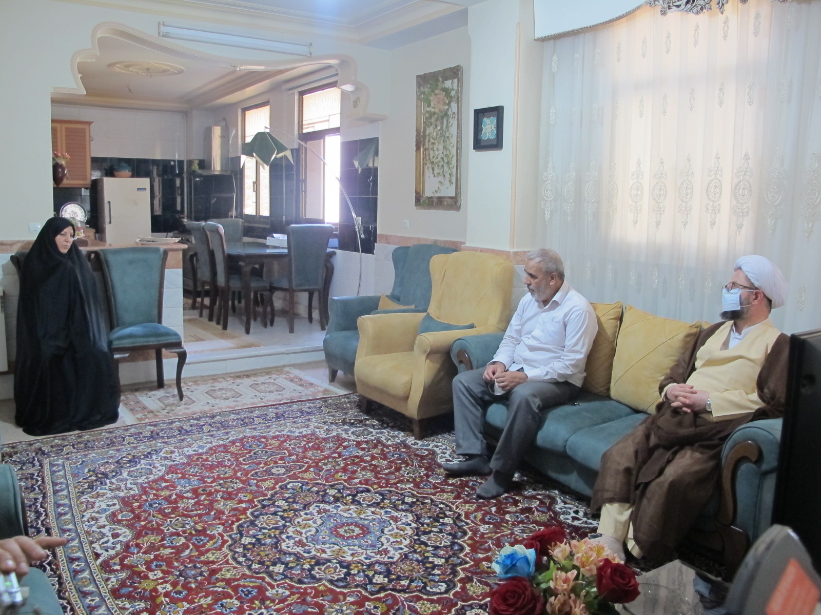 تکریم و دلجویی از خانواده پیشکسوت بازنشسته مرحوم علی حسن دارائی