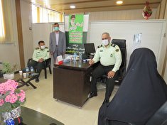 دیدار فرمانده انتظامی استان اصفهان با اعضای وابسته ناجا در شهرستان شاهین شهر