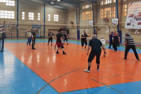 برگزاری مسابقه والیبال ویژه اعضای وابسته شهرستان سنندج