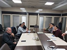 برگزاری جلسه با مدیران فروشگاه نجم خاورمیانه