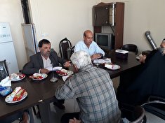 دیدار مدیران تامین اجتماعی نیروهای مسلح استان با اعضای وابسته شهرستان گچساران