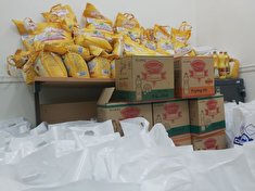 اهدای ۱۵۰ بسته سبد کالا به بازنشستگان و مستمری بگیران کم بضاعت کانون تهران بزرگ