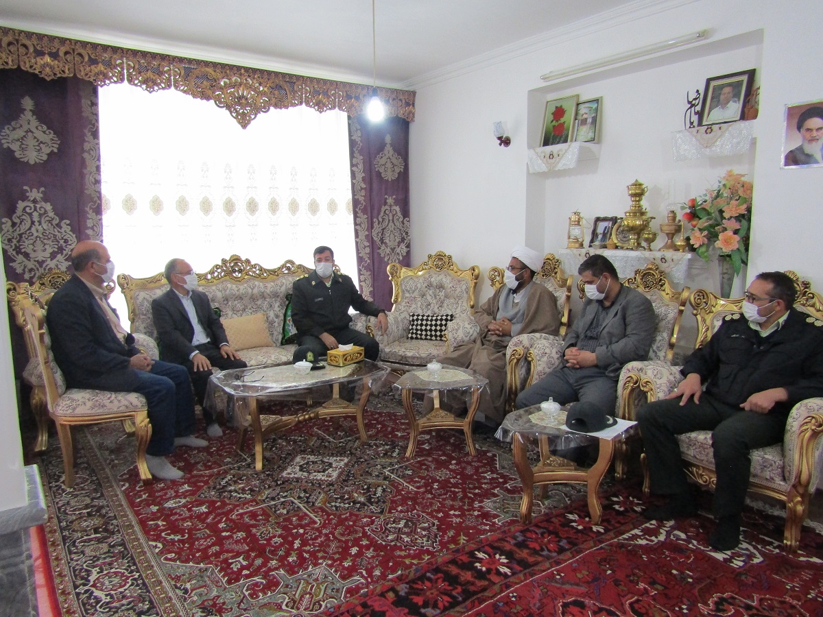 دیدار از سروان بازنشسته غلامرضا شاهزاده در آذرشهر