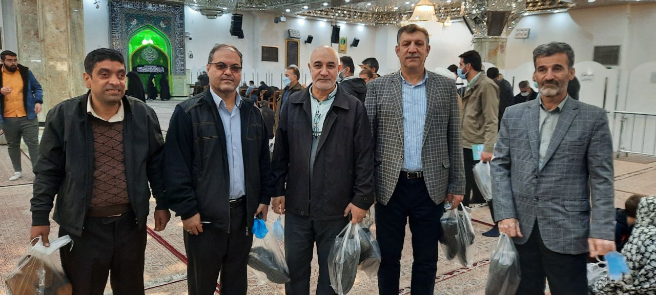برگزاری جشن میلاد حضرت عبدالعظیم باحضور خانواده شهدا عضو کانون تهران بزرگ