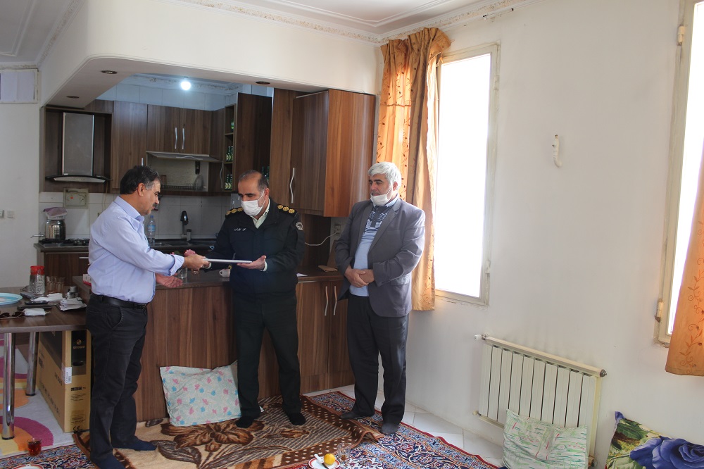 دیدار با بازنشسته  جناب آقای علی ناظری درشهرستان رودهن