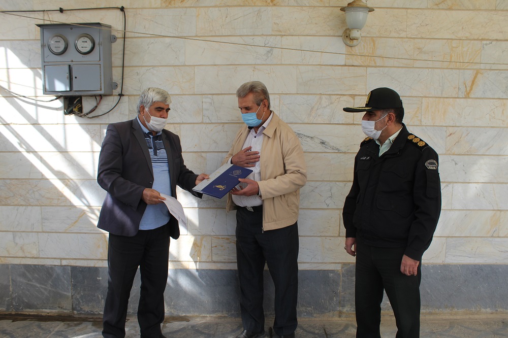 دیدار با بازنشسته  جناب آقای سید ابوالقاسم حسینی درشهرستان دماوند