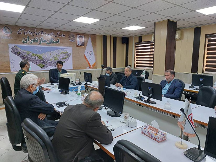 برگزاری جلسه شوراي هماهنگی روساي کانون ها ی بازنشستگان نیروهای مسلح مازندران