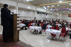 برگزاری ضیافت خانوادگی شهرستان سقز با حضور 200 بازنشسته و خانواده آن‌ها