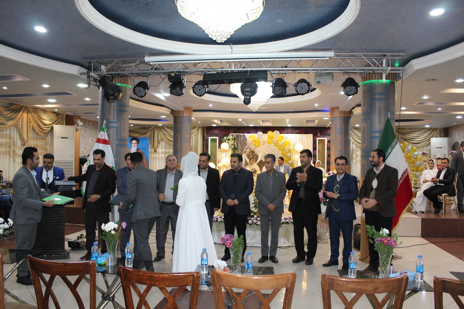 جشن ازدواج آسان ویژه فرزندان اناث اعضای وابسته نیروهای مسلح استان فارس برگزار گردید