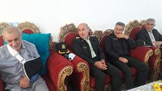 دیدار و ملاقات فرماندهی انتظامی شهرستان کهگیلویه با 6 نفر از اعضای وابسته