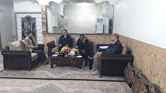 دیدار فرماندهی انتظامی شهرستان گچساران با 4 نفر از اعضای وابسته شهرستان