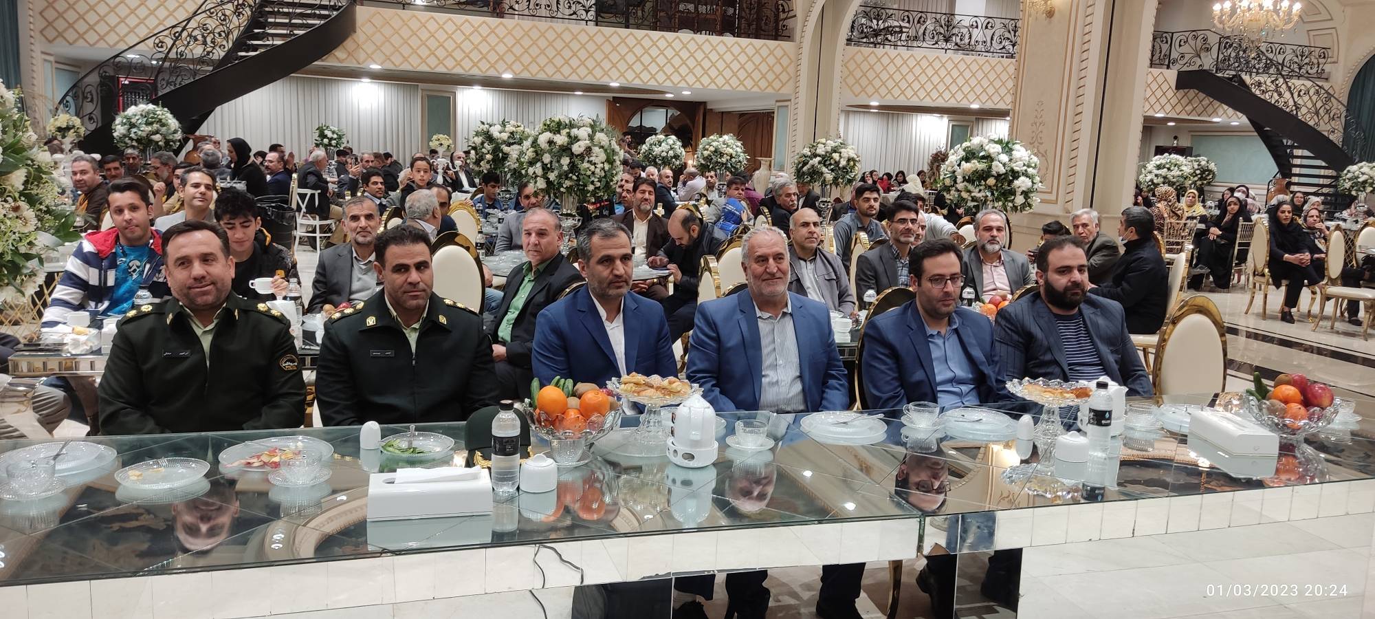 برگزاری ضیافت خانوادگی غرب استان تهران