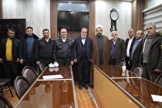 بازدید رئیس کانون بازنشستگان انتظامی جمهوری اسلامی ایران از دفتر نمایندگی شهرستان ماکو