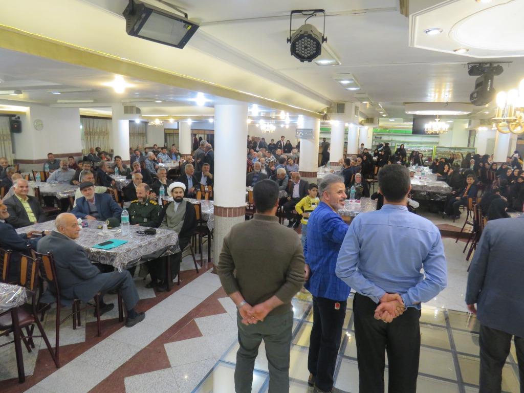 برگزاری مراسم محفل انس و الفت خانوادگی اعضای وابسته نیروهای مسلح شهرستان مهریز