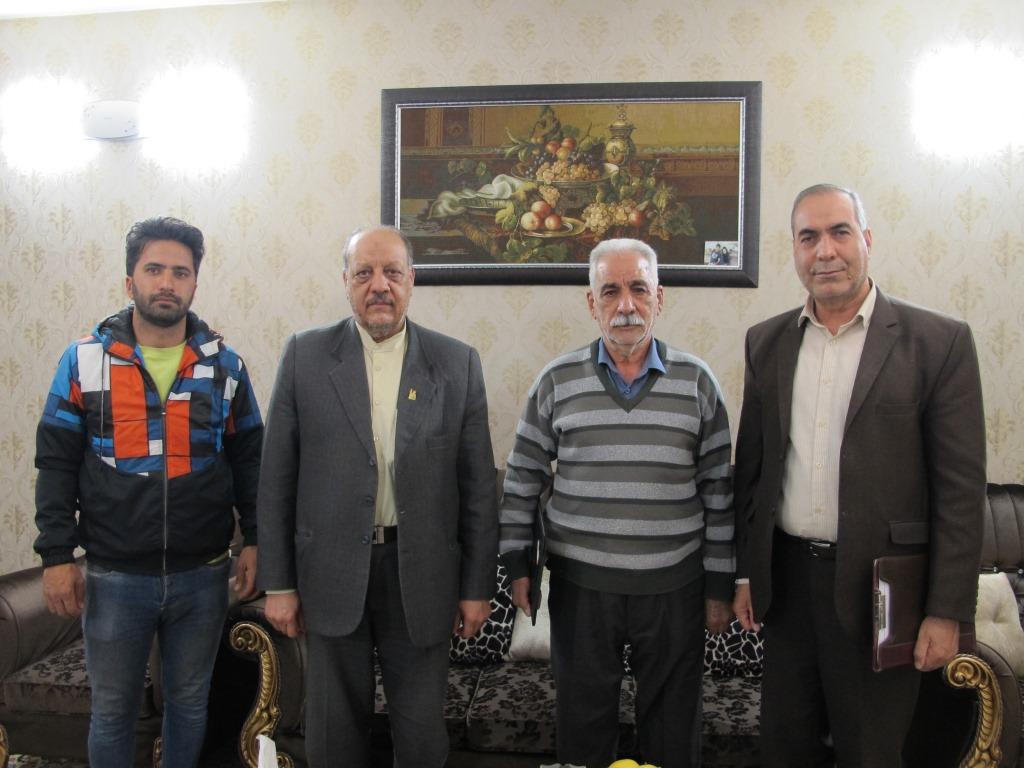 دیدار با 6 بازنشسته گرانقدر در شهرستان اراک