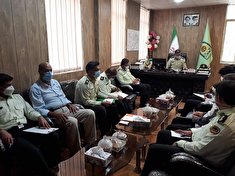 جلسه قرارگاه تابان فرماندهی انتظامی شهرستان گچساران برگزار شد