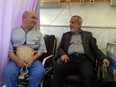 عیادت از بازنشسته سرهنگ بازنشسته رضا محمدی