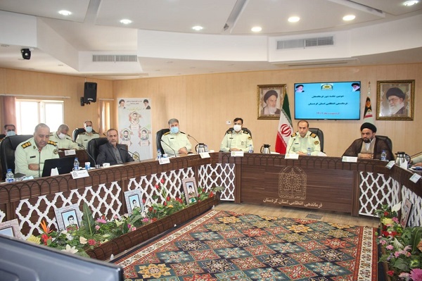 دومین جلسه شور فرماندهان انتظامی استان کردستان برگزار شد.