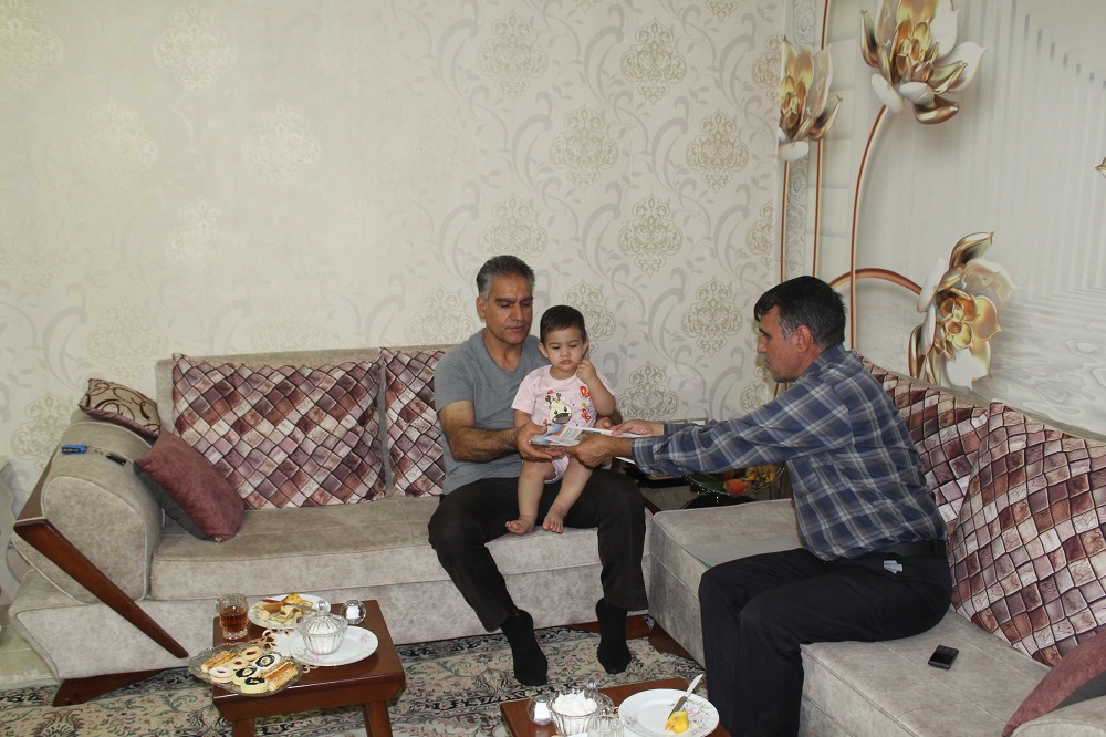 دیدار با بازنشسته علی اکبر داودی فرد در شهرستان ورامین