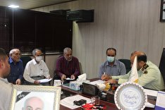 دیدار جانشین فرمانده انتظامی استان اصفهان با ۱۵ نفر از اعضای وابسته
