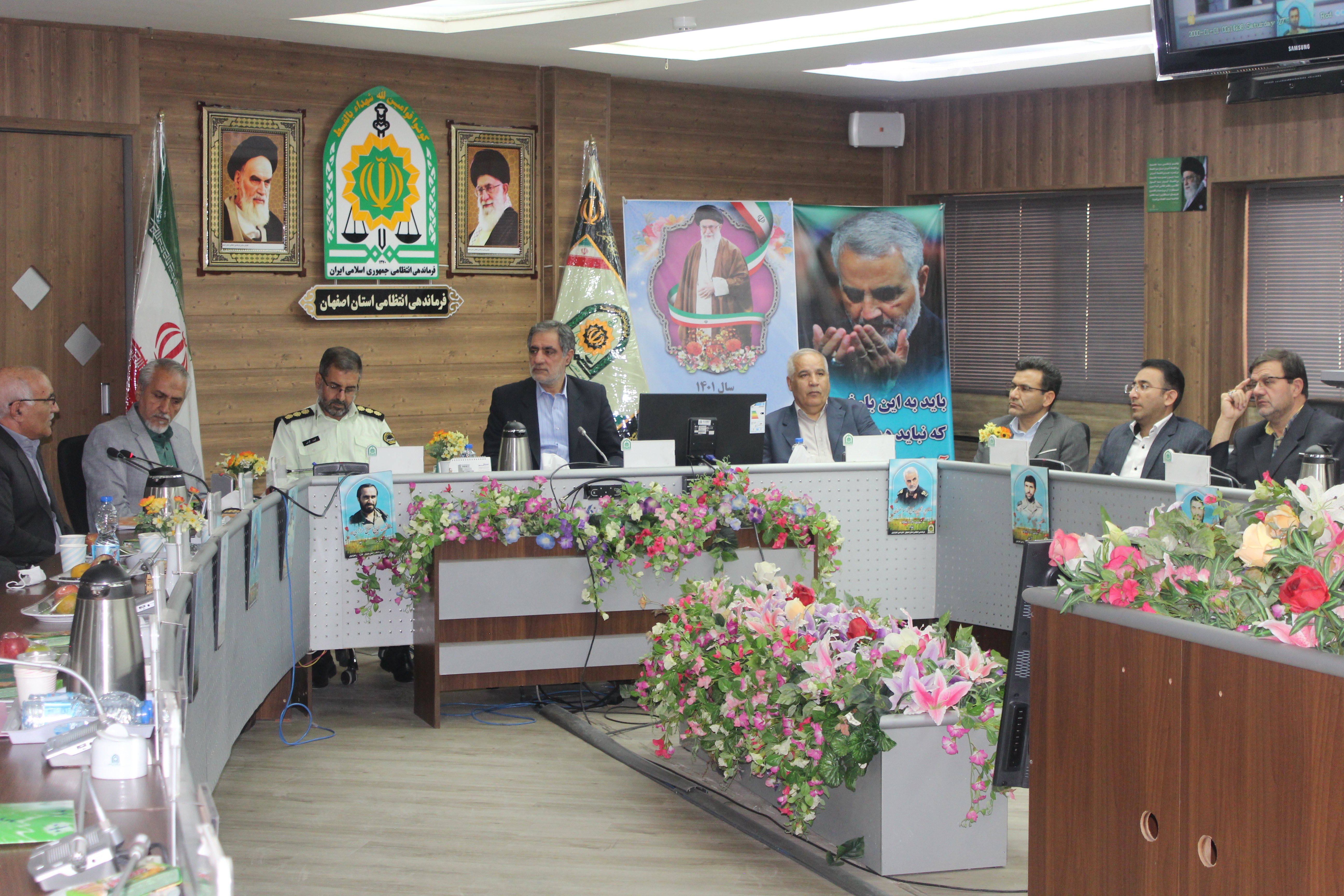 برگزاری مراسم معارفه رئیس کانون بازنشستگان انتظامی استان اصفهان
