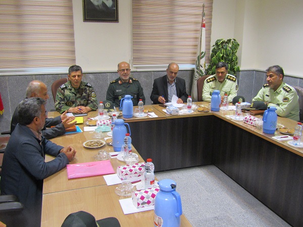 بازدید فرمانده قرارگاه تابان ستاد کل نیروهای مسلح از کانون انتظامی بوشهر