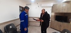 دیدار و سرکشی رئیس کانون بازنشستگان انتظامی استان از پیشکسوتان مسن
