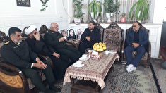 دیدار فرمانده انتظامی استان با بازنشسته پیمان سلطانی نژاد درشهرکرمان