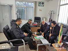 جلسه هماهنگی و تعامل در راستای بکارگیری بازنشستگان انتظامی در امر انتخابات در شهرستان نوشهر