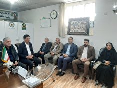 برگزاری جلسه با ریاست و اعضای شورای شهر شهر برازجان
