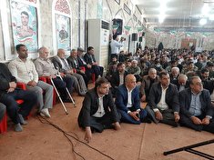 شرکت پیشکسوتان انتظامی شهرستان دشتستان در جشن پیروزی انقلاب اسلامی ایران