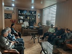 جلسه دیدار و گفتگو با فرمانده انتظامی شهرستان دشتستان