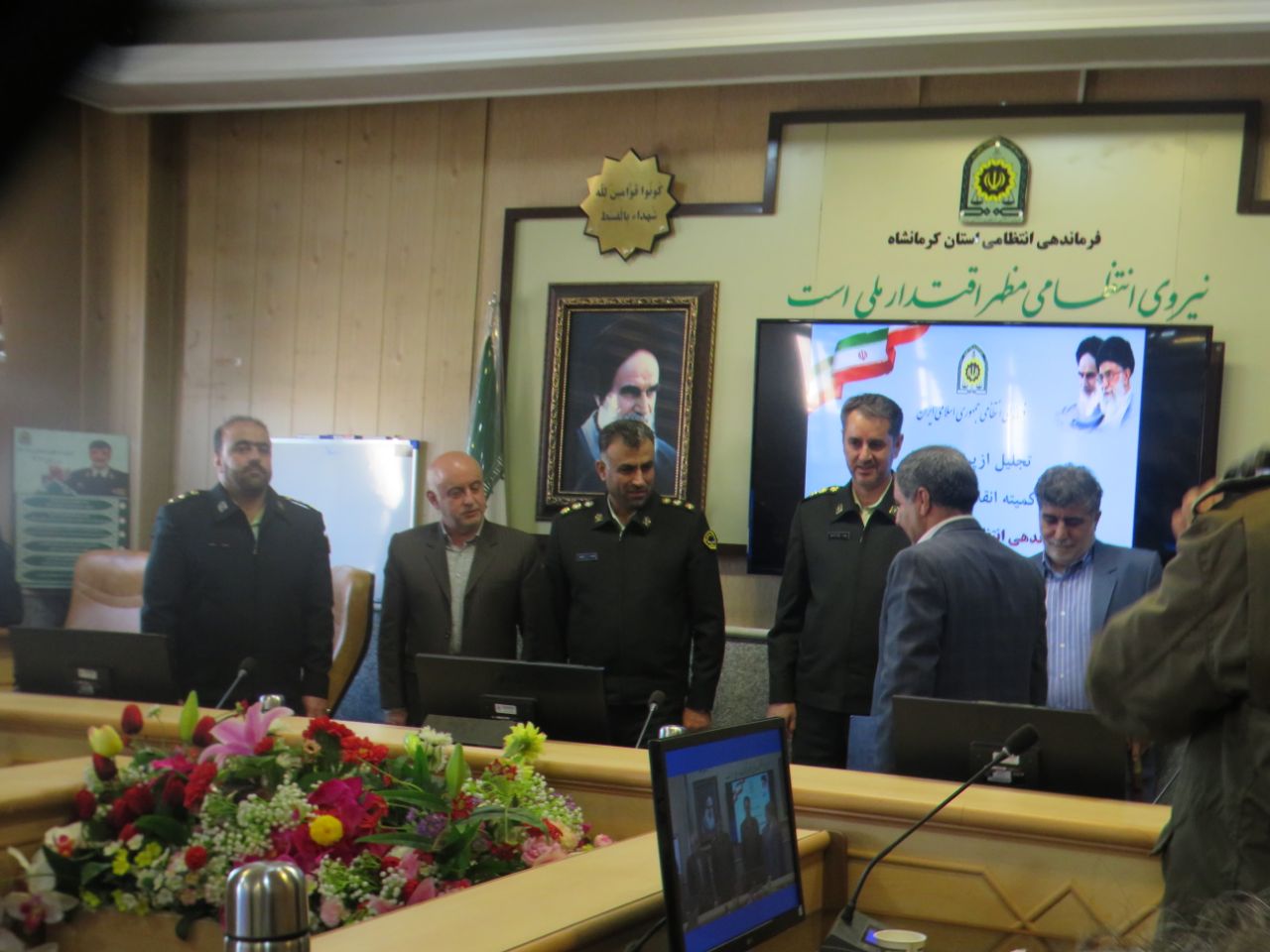 مراسم تجلیل از پیشکسوتان پاسدار کمیته انقلاب اسلامی استان کرمانشاه