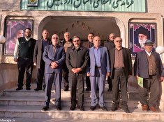 مراسم تجلیل از پیشکسوتان پاسدار کمیته انقلاب اسلامی استان اردبیل