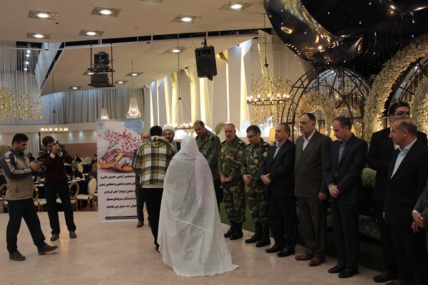 جشن ازدواج آسان ویژه فرزندان اعضای وابسته نیروهای مسلح استان کردستان