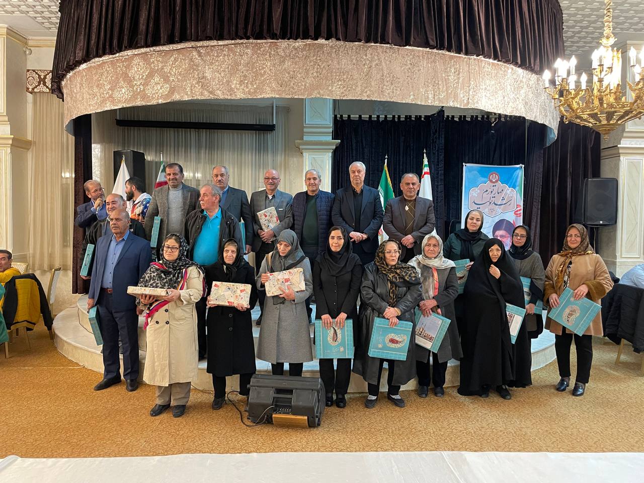 مراسم ضیافتی به مناسبت اعیاد شعبانیه با حضور ۶۰ عضو کانون به همراه خانواده در استان البرز برگزار شد.