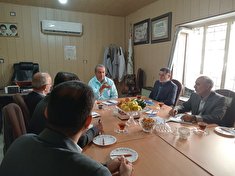 جلسه تعاملی با مسئولین موسسه مالی اعتباری نور استان مازندران برگزار شد