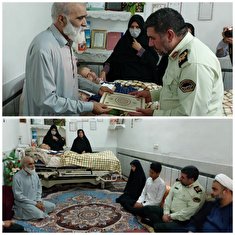 دیدار با بازنشسته هادی ایمان وردی در شهرستان زابل