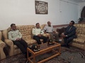 دیدار فرمانده انتظامی شهرستان گچساران با پیشکسوتان