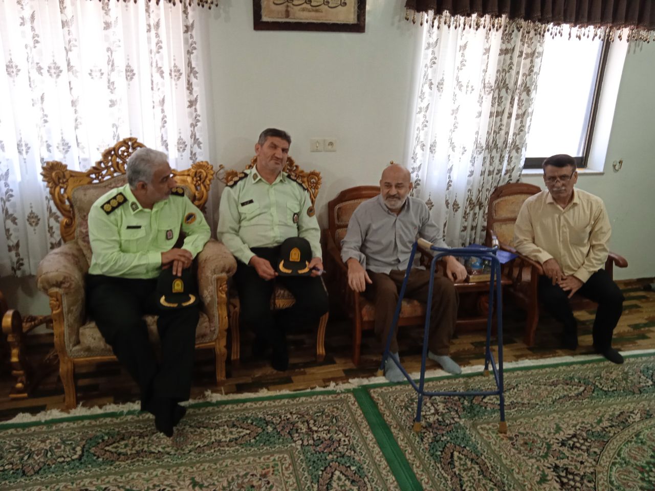 دیدار با بازنشسته اسماعیل فیلی در شهرستان رامسر