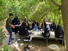 اردوی یک روزه خانوادگی با حضور بازنشستگان نیروهای مسلح استان یزد در شهرستان بافق برگزار شد