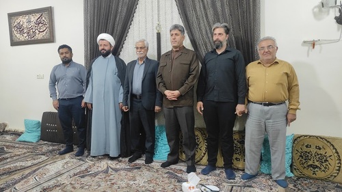 دیدار فرمانده انتظامی شهرستان ایذه با بازنشسته