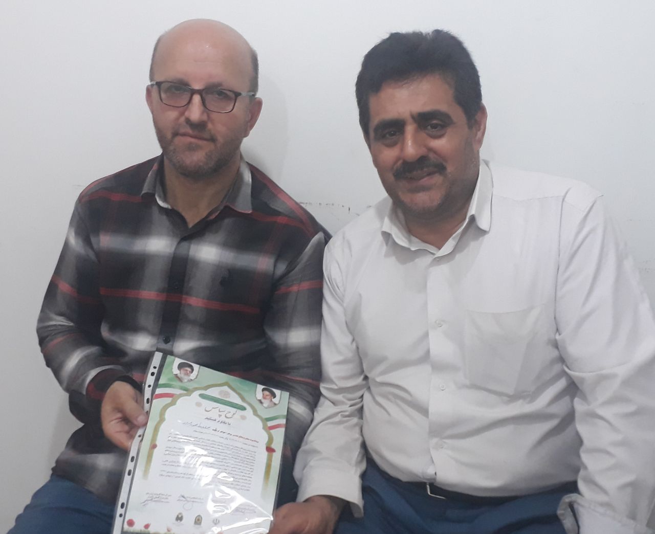 دیدار پیشکسوت علی اوسط محمدی فیروز در چالوس