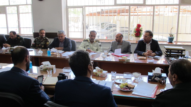 اولین جلسه قرارگاه تابان  نیروهای مسلح استان خراسان شمالی برگزار گردید